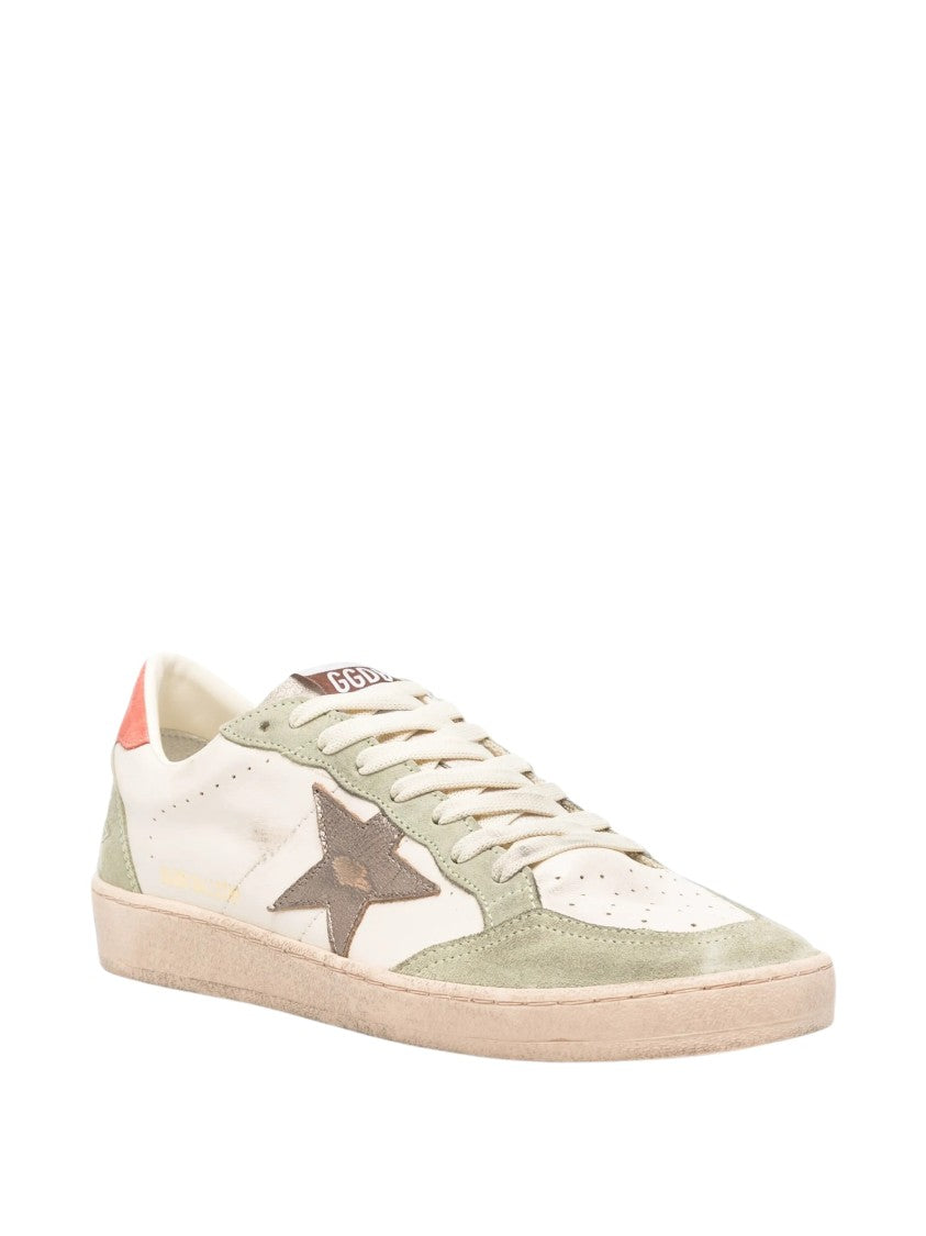 Golden Goose Low-Top Sneakers With Star Patch And Perforated Toebox