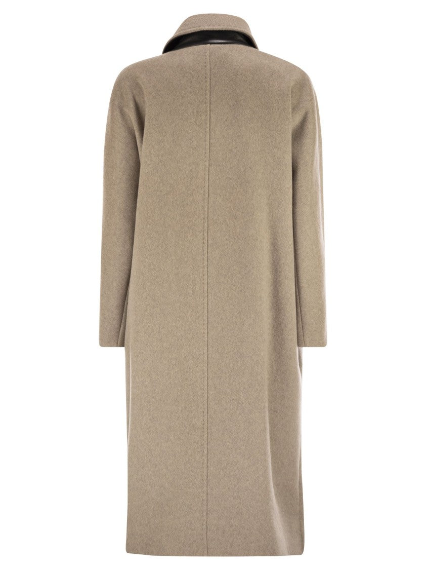 Max Mara Angus - Men's Oversized Coat In Cashmere-Alpaca And Wool