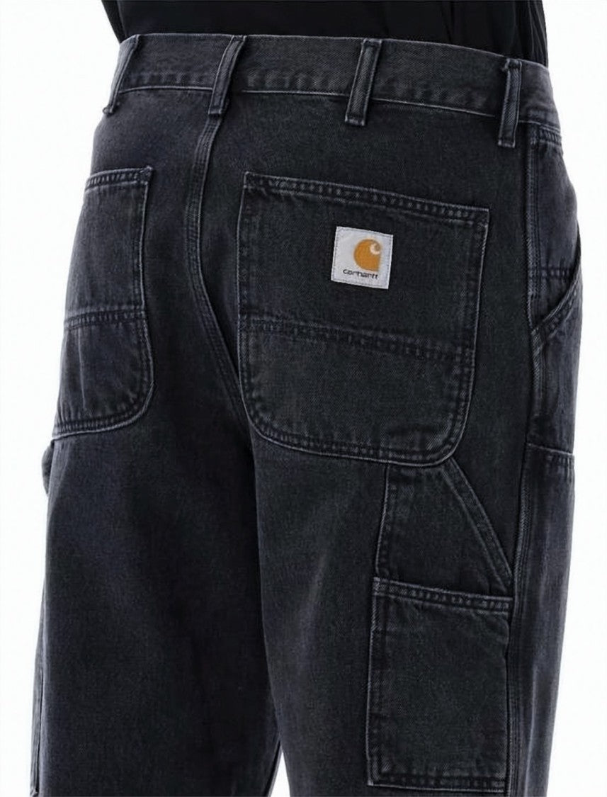 Carhartt Wip Black Smith Denim Double Knee Pants