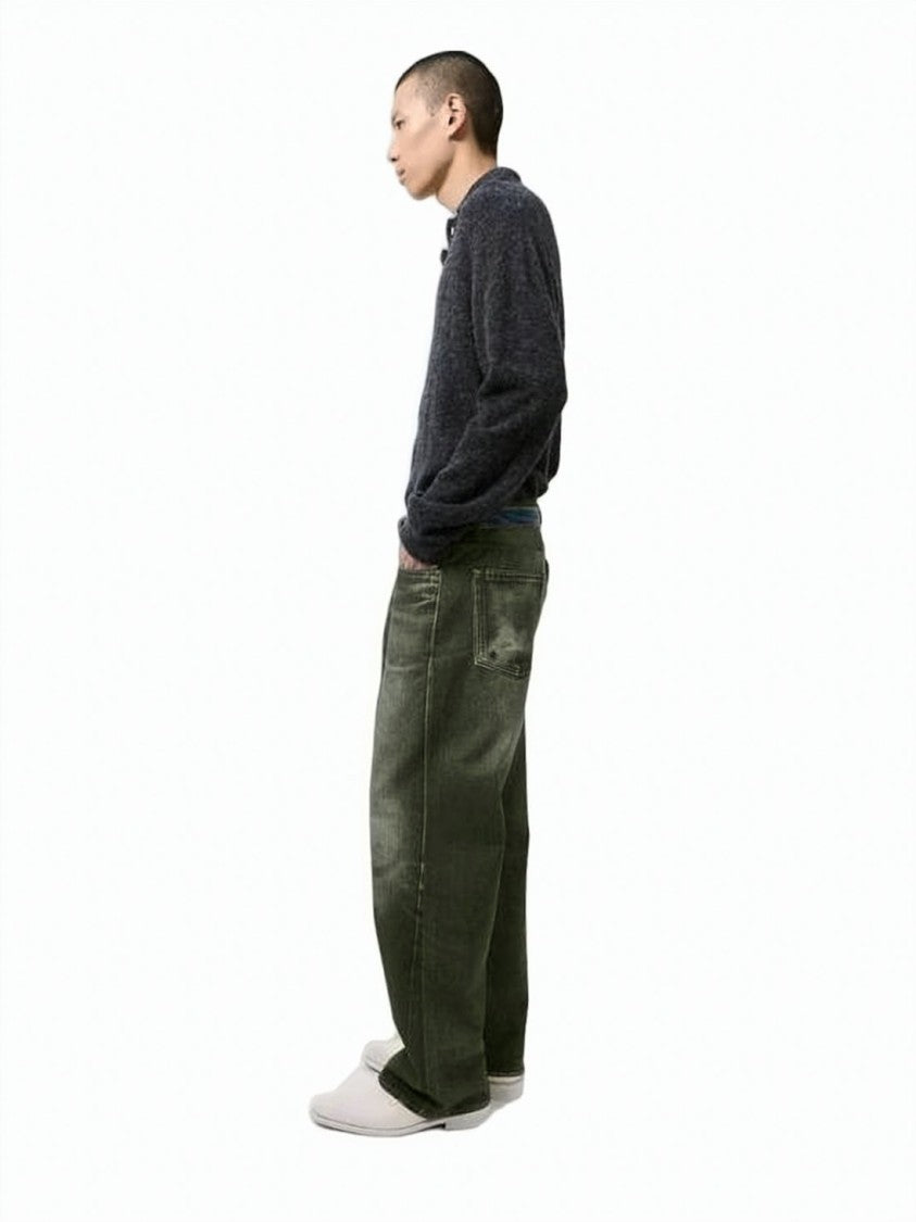 Our Legacy Straight-Leg Denim Pants With Vintage Finish