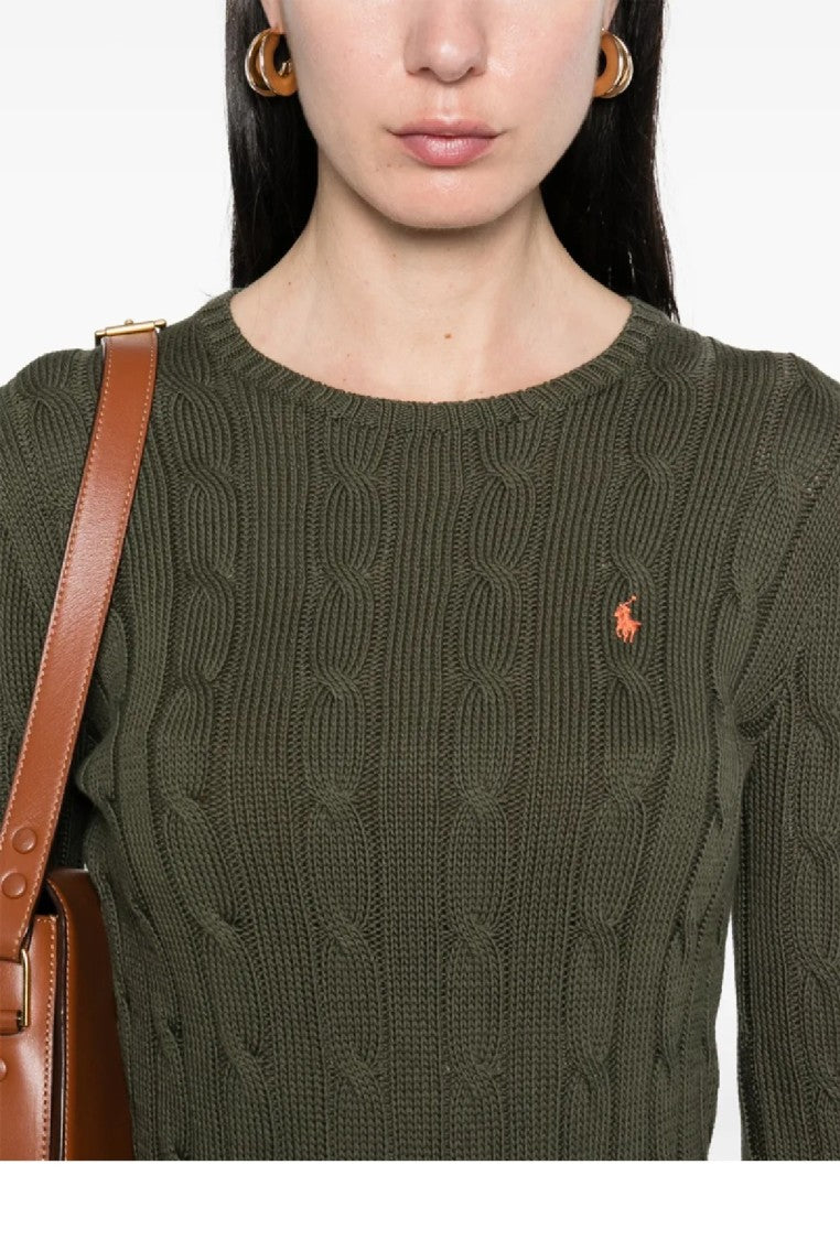 Polo Ralph Lauren Textured Cable Knit Long Sleeve Pullover