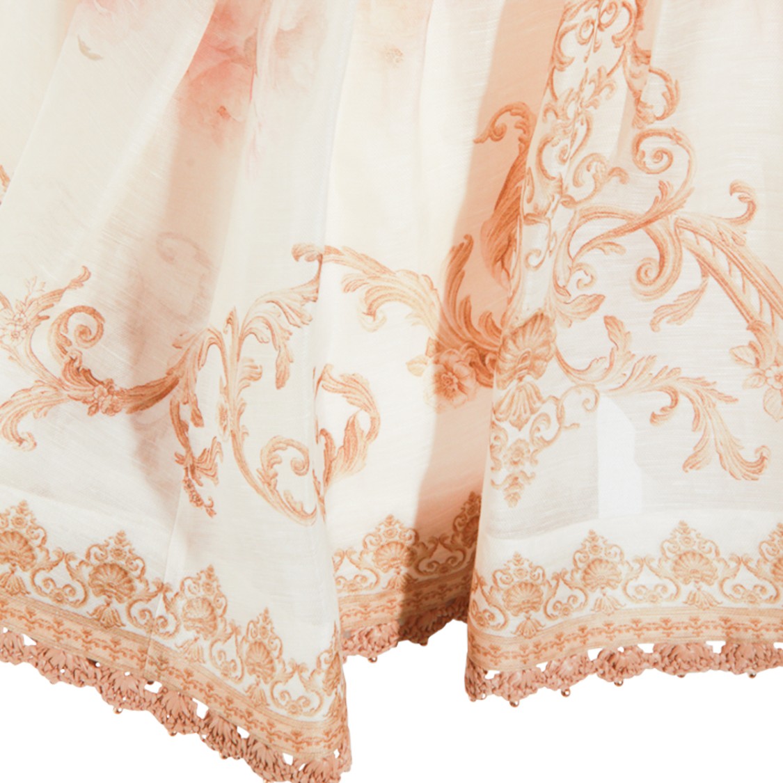 Zimmermann Cream Linen Dress