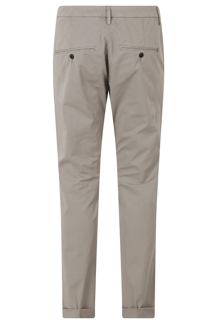 Dondup Light Beige Slim Chino Gaubert Cotton-Blend Chino Pants
