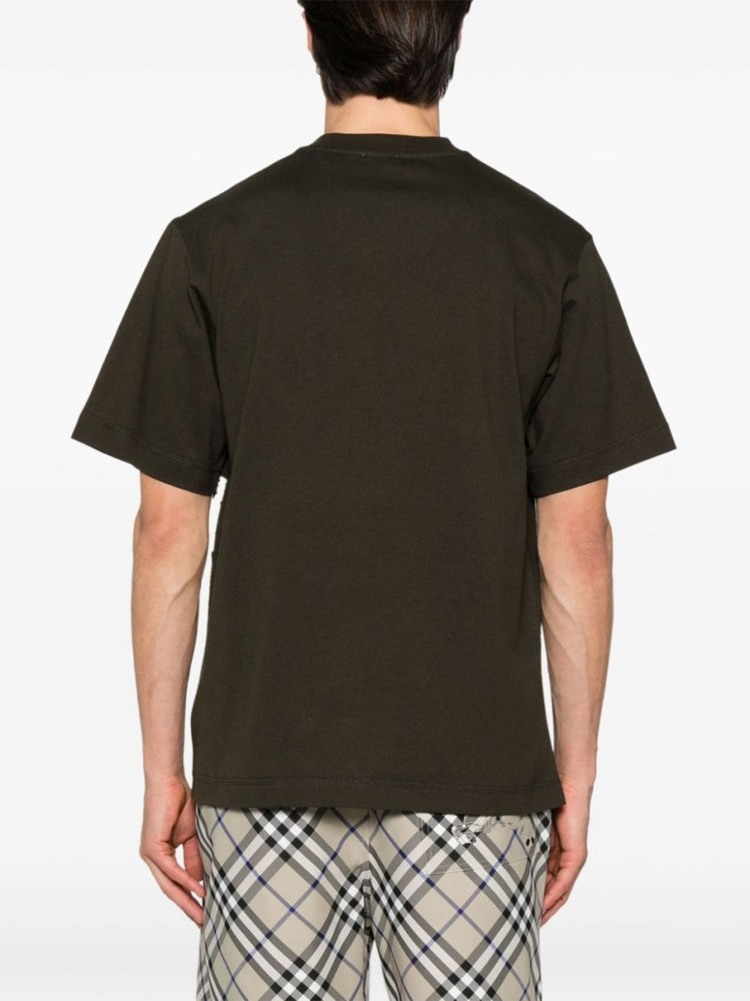 Burberry Knight Graphic Print T-Shirt With Relaxed Fit