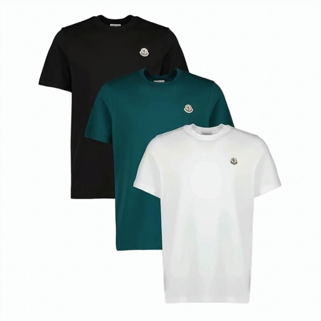 Moncler Set Of Three Short-Sleeve Crew Neck T-Shirts