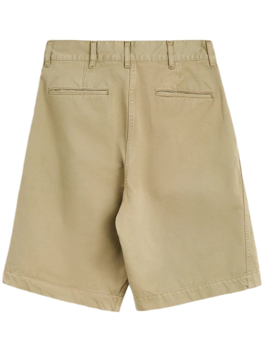 Sunflower Wide-Leg Chino Shorts With Polished Finish