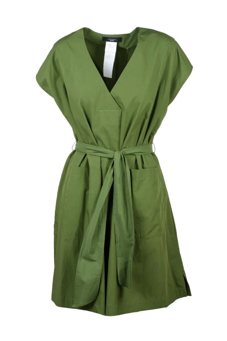 Max Mara Mitico Tunic Dress - Bottle Green