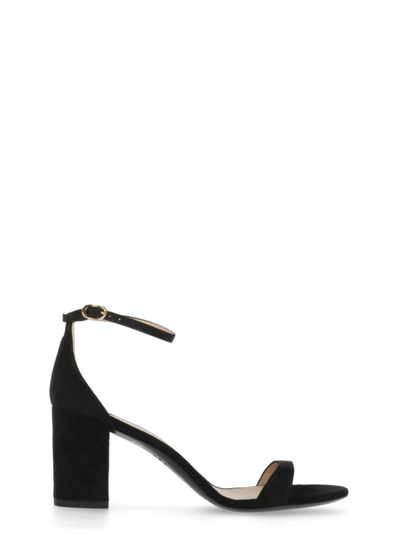 Stuart Weitzman Nudist Block 75 Sandals