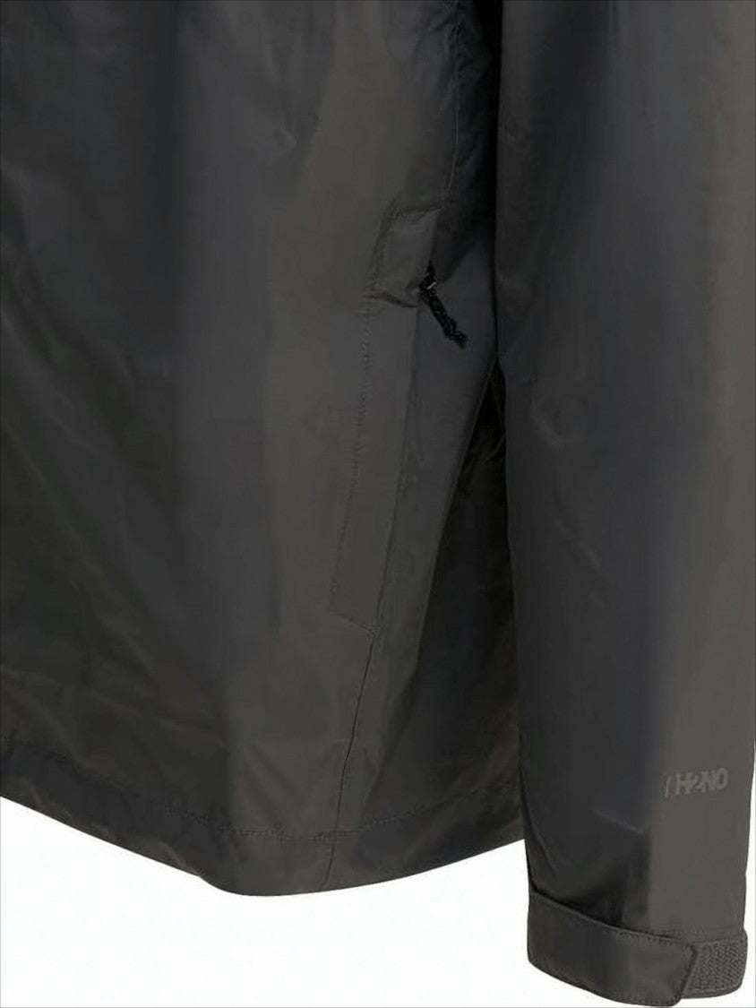 Patagonia Minimalist Grey Nylon Jacket With Adjustable Features