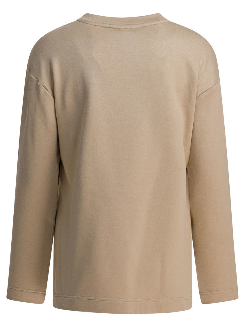 Max Mara Silk And Cotton Sweatshirt