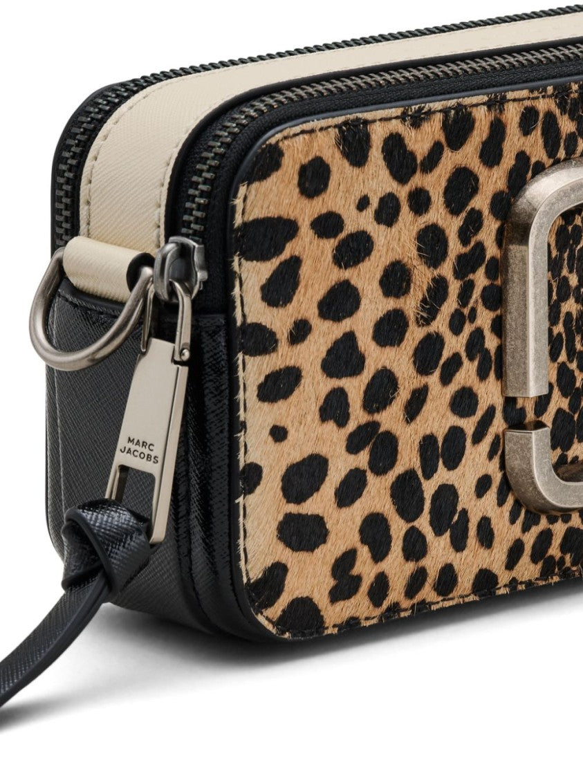 Marc Jacobs Cheetah Print Calf Hair Bag With Adjustable Strap