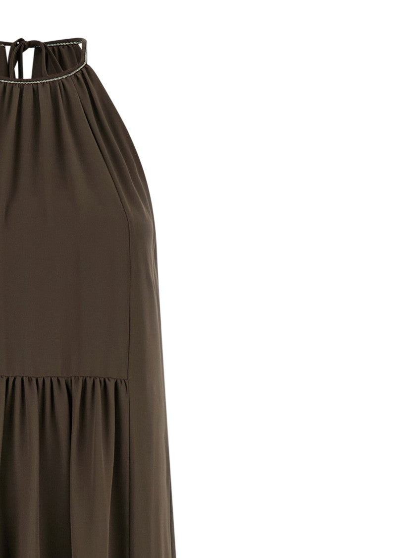 Peserico Punto Luce' Georgette Dress