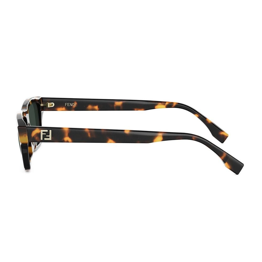 Fendi Fe40199i Ff Squared Havana Glasses