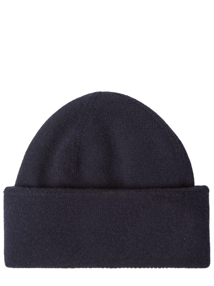 Fendi Logo Pattern Knitted Wool-Blend Hat