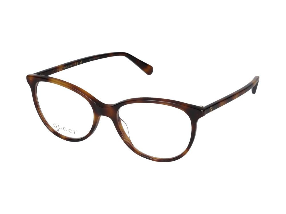 Gucci Havana Gg0550o Acetate Cat-Eye Eyeglasses