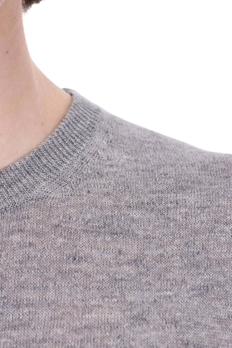 Roberto Collina Linen-Cotton Melange Casual T-Shirt