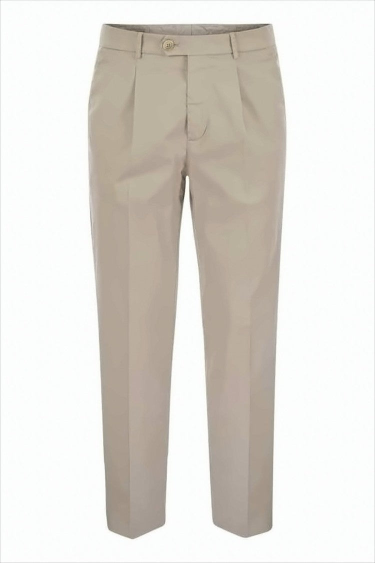 Brunello Cucinelli Tailored Straight Pants With Subtle Sheen