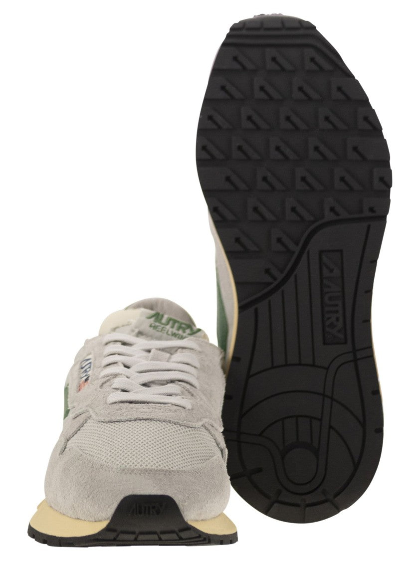 Autry Reelwind - Suede And Technical Textile Trainer