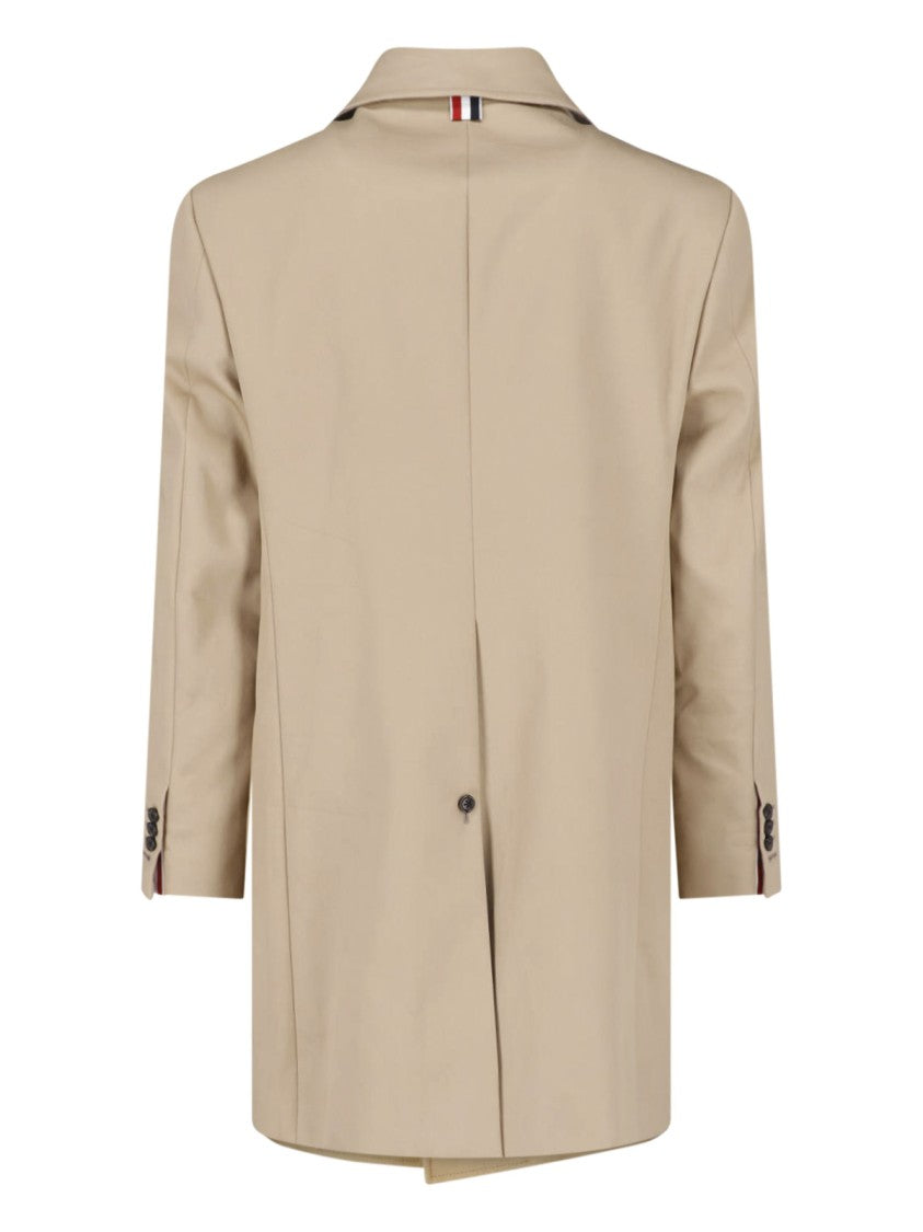 Thom Browne Beige Mackintosh Bal Cotton Jacket