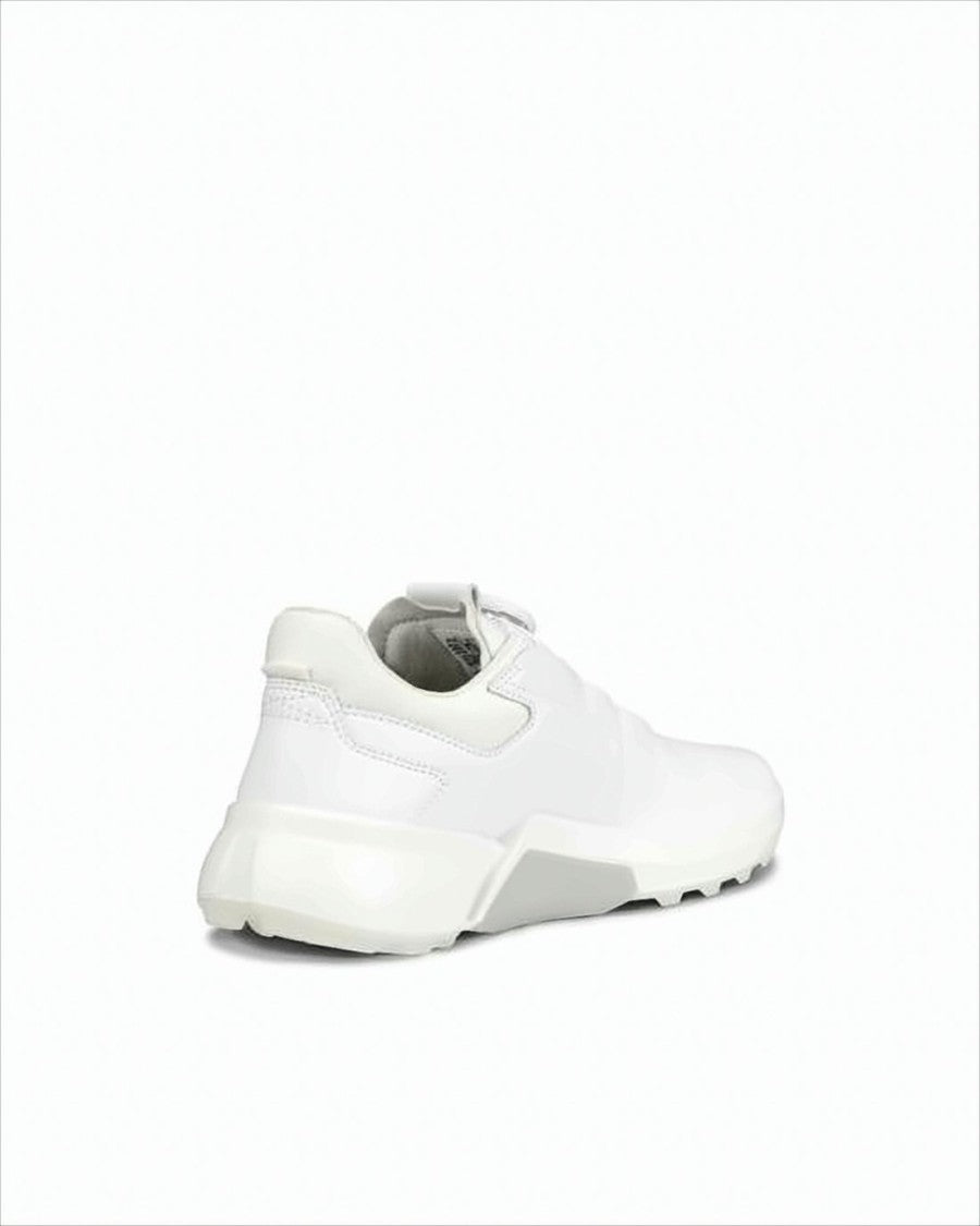 Ecco Smooth Leather Sneakers With Minimalist Design