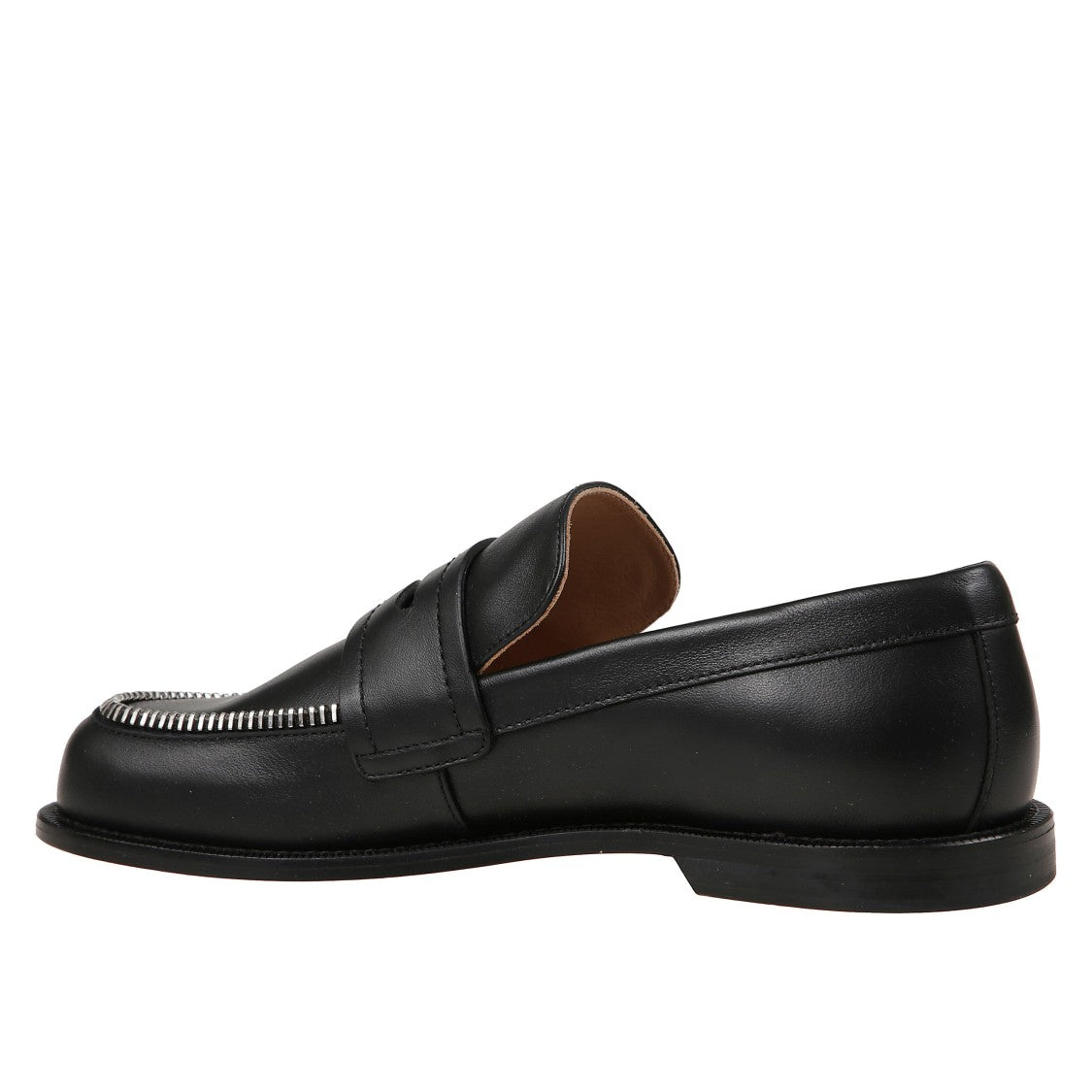 J. W. Anderson Biker-Inspired Moccasin Flats With Edgy Silhouette