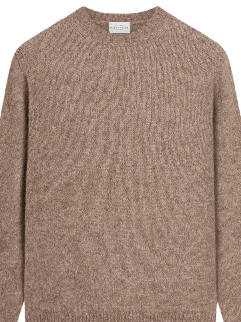 Ballantyne Timeless Textured Knit Pullover Sweater