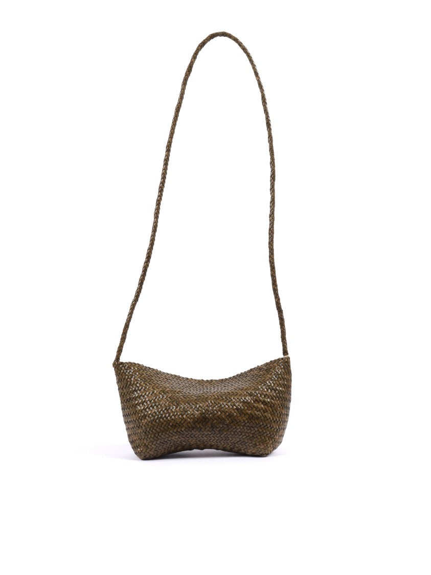 Dragon Diffusion Corsina Diagonal Weave Shoulder Bag