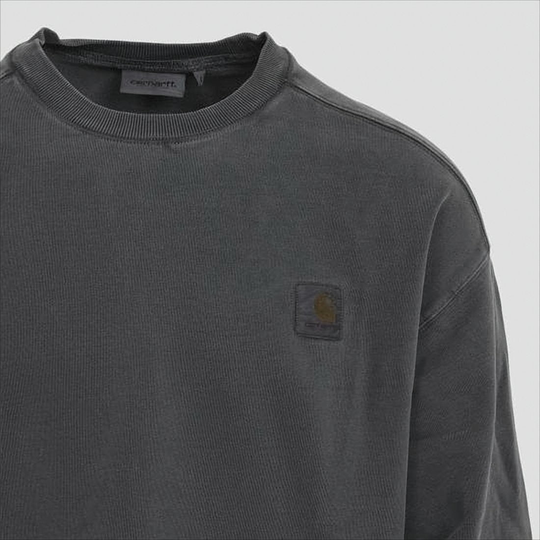 Carhartt Wip Relaxed Fit Long-Sleeve Sweatshirt With Ribbed Detailing