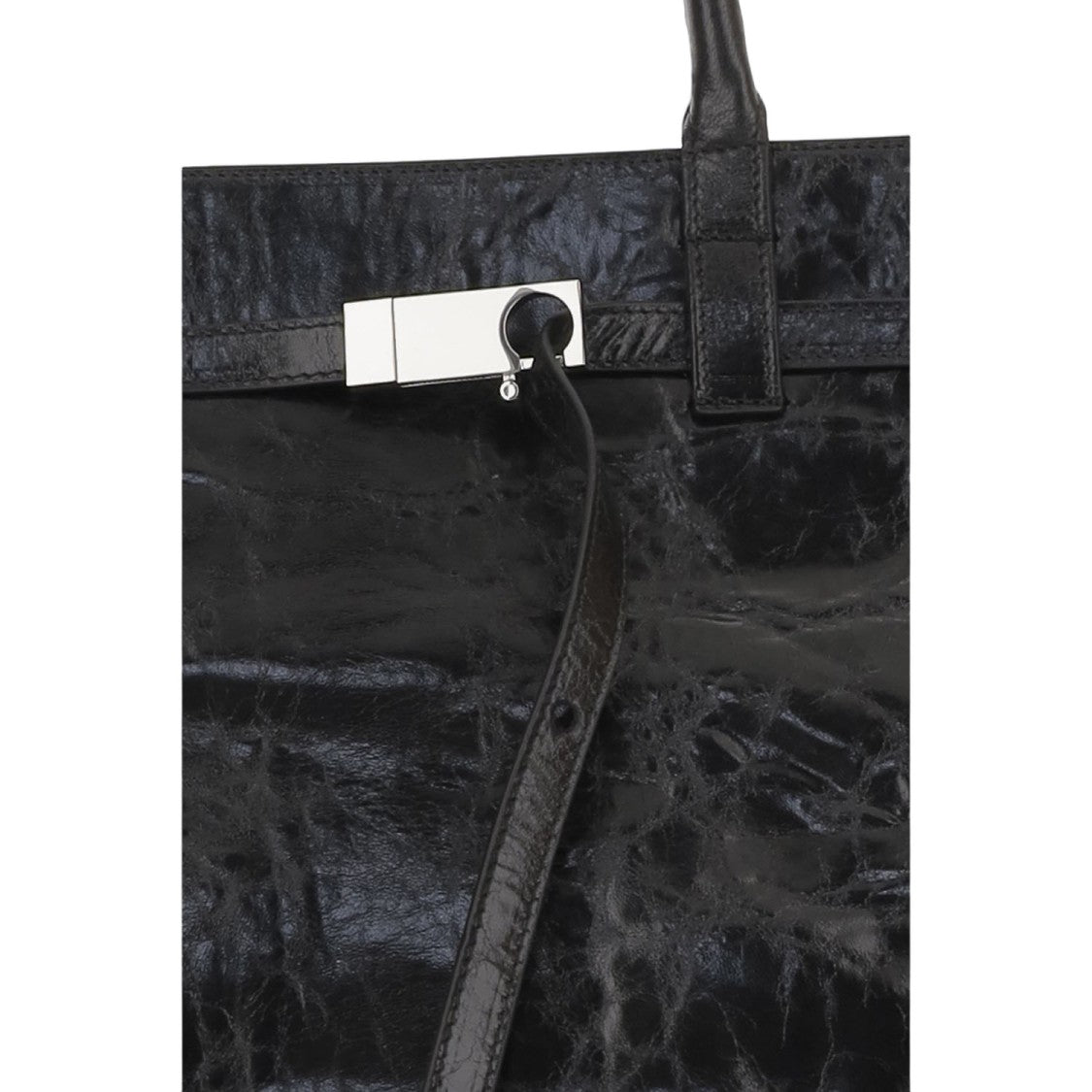 Benedetta Bruzziches Sculpted Leather Bag With Top Handles