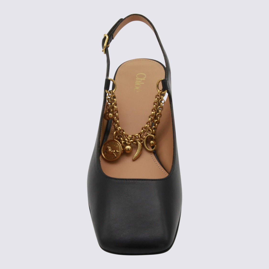 Chloé Black Leather Pumps