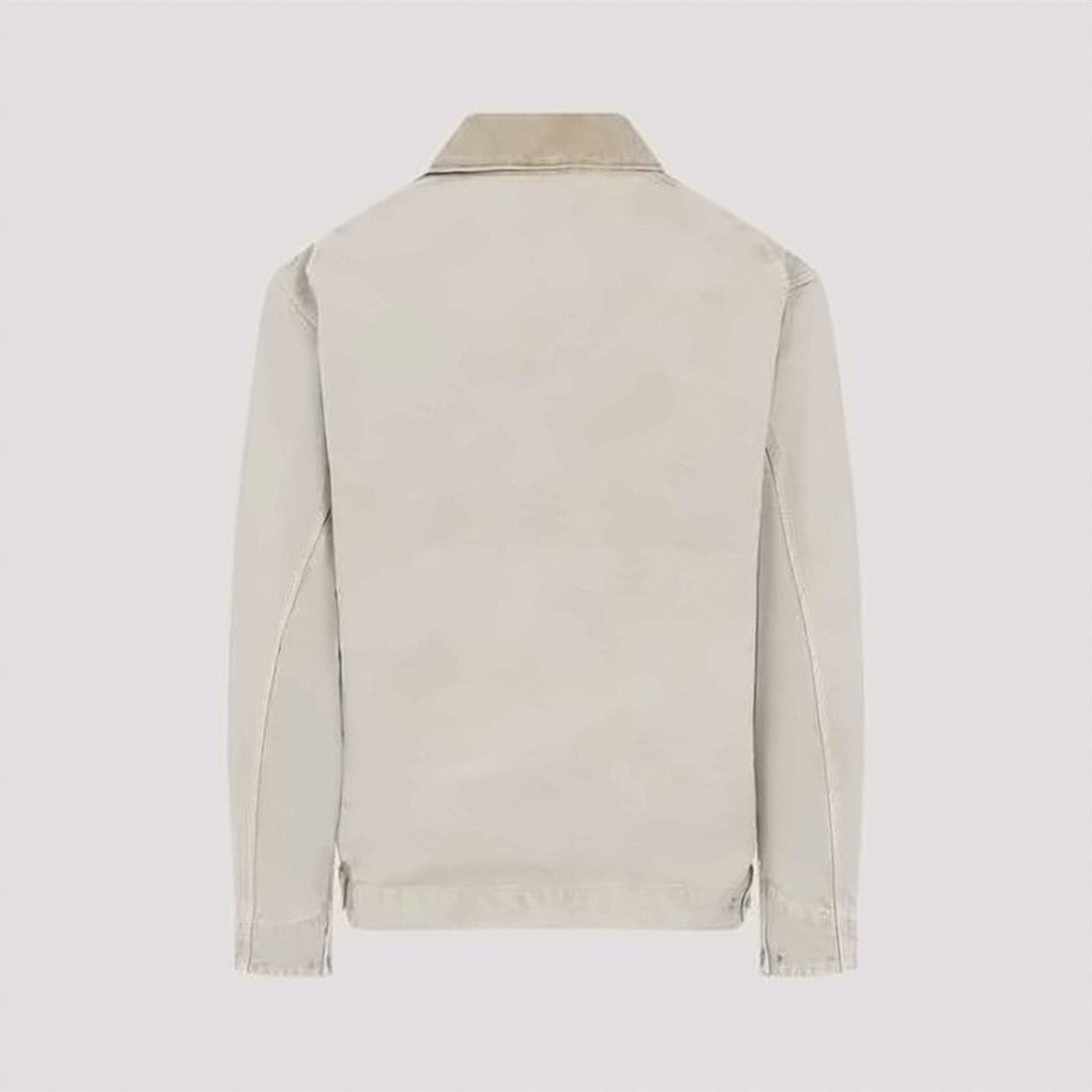 Carhartt Wip Deconstructed Canvas Jacket With Front Zipper And Vintage Appeal