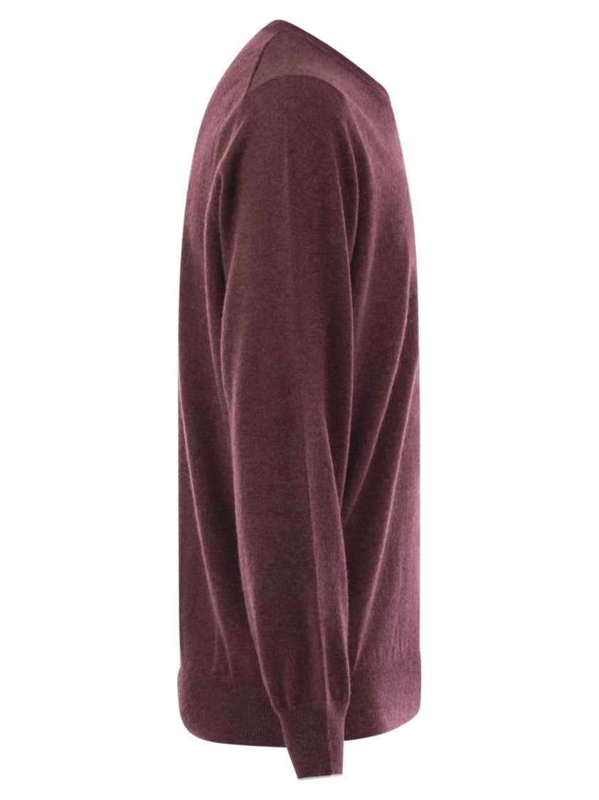 Brunello Cucinelli Pure Cashmere Crew-Neck Sweater
