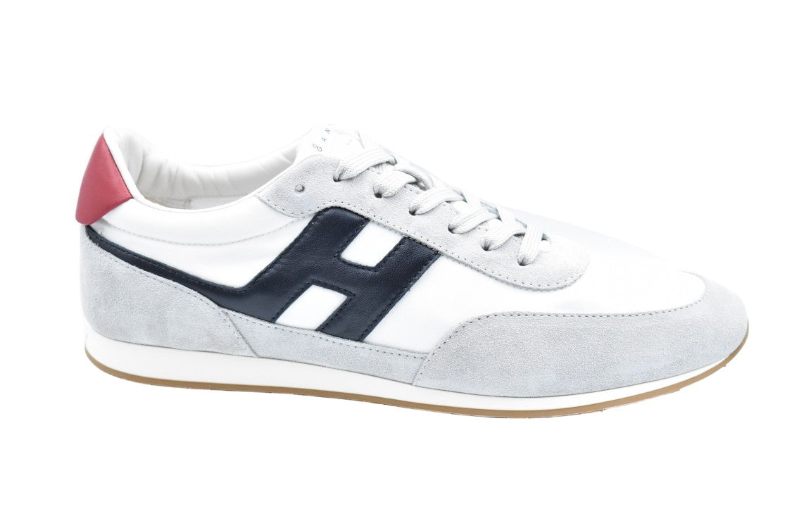 Hogan Retro-Inspired White Athletic Sneakers