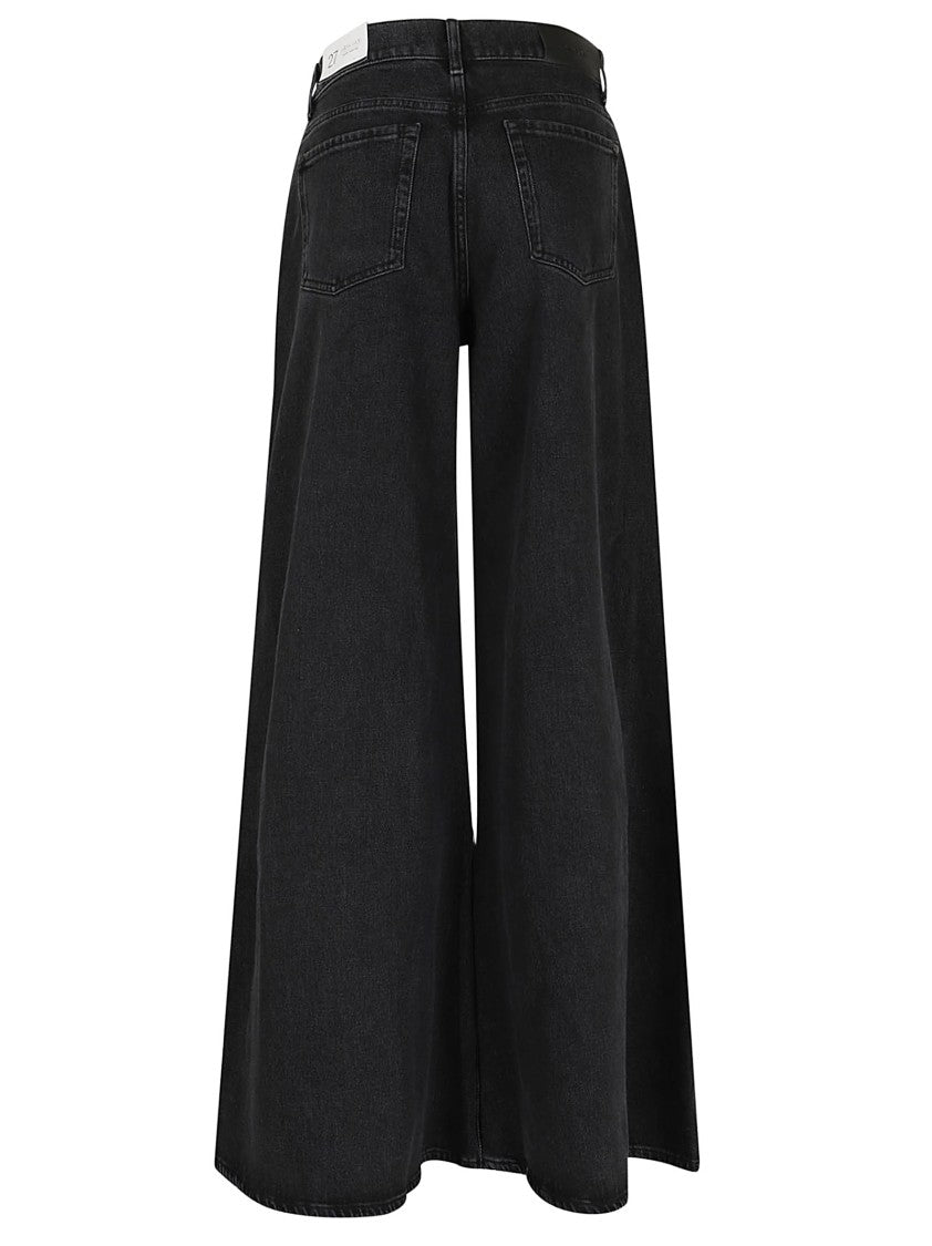 7 For All Mankind Willow Wide Flared Cotton Jeans