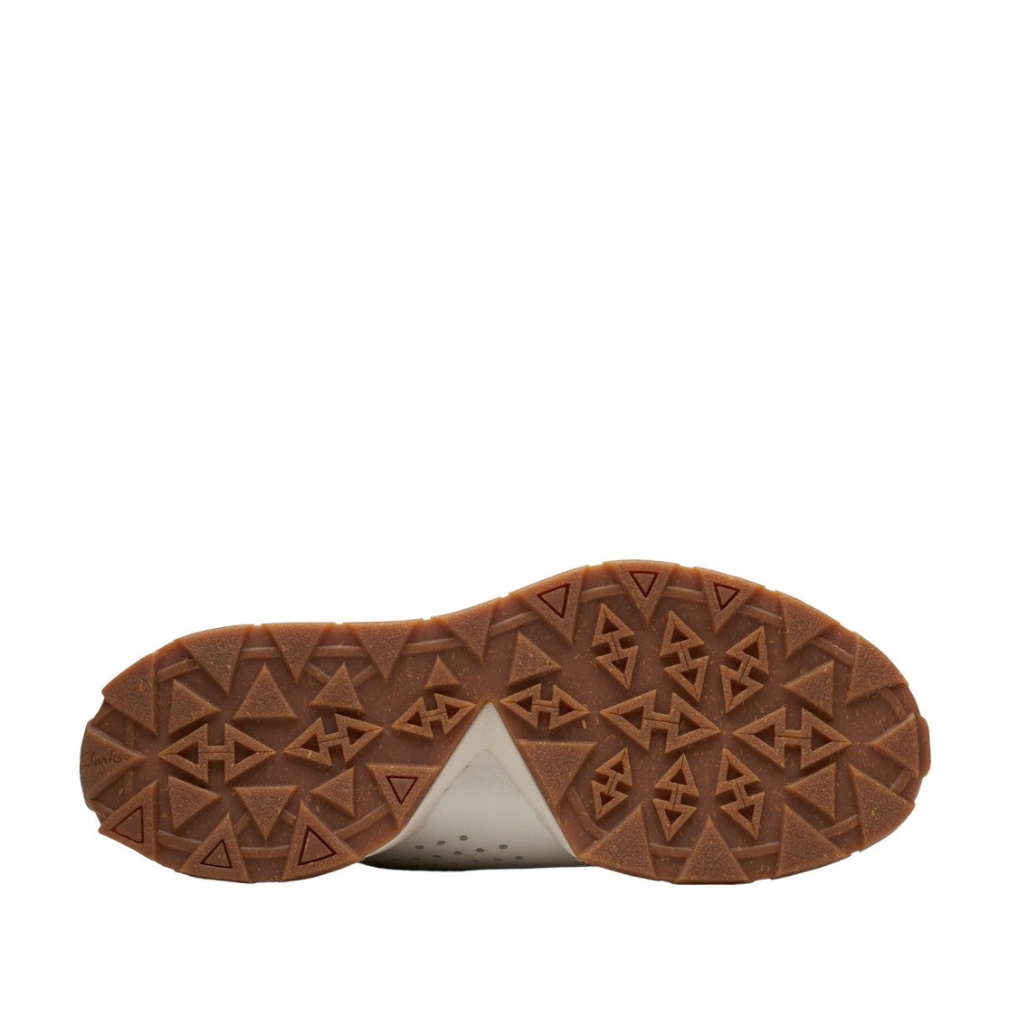 Clarks Ice White Leather Craft Speed ​​Sneakers