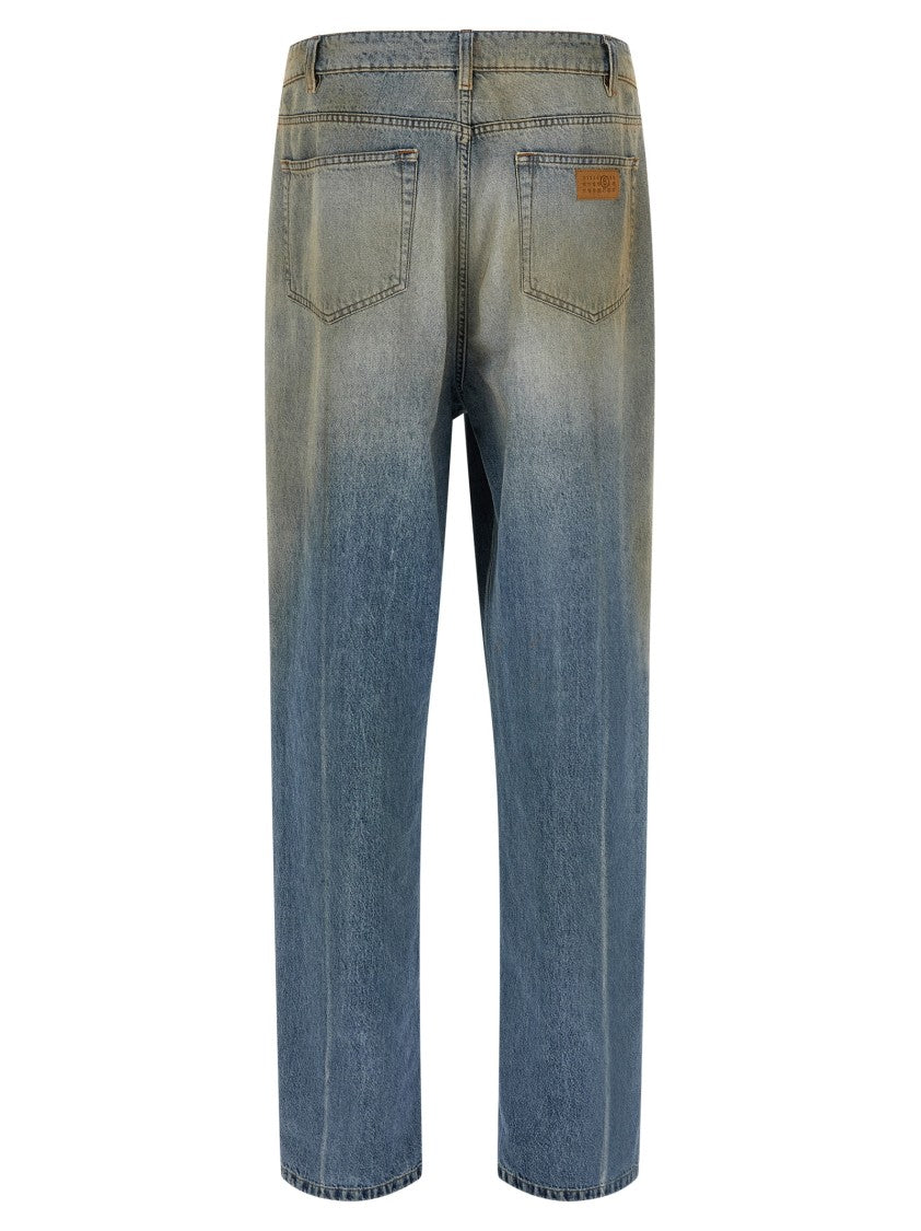 Bode Cotton Gabardine Trousers With Georgian-Inspired Hand Embroidery
