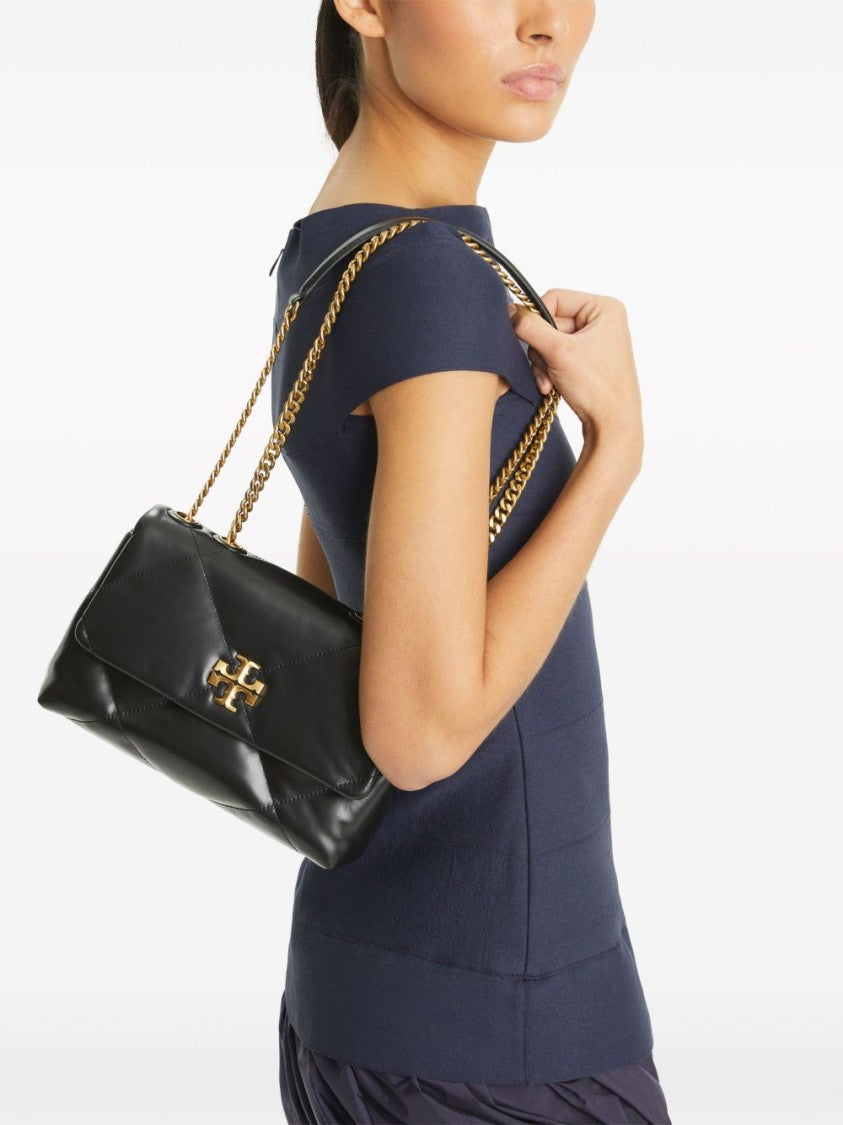 Tory Burch Black Kira Small Diamond Quilting Shoulder Bag