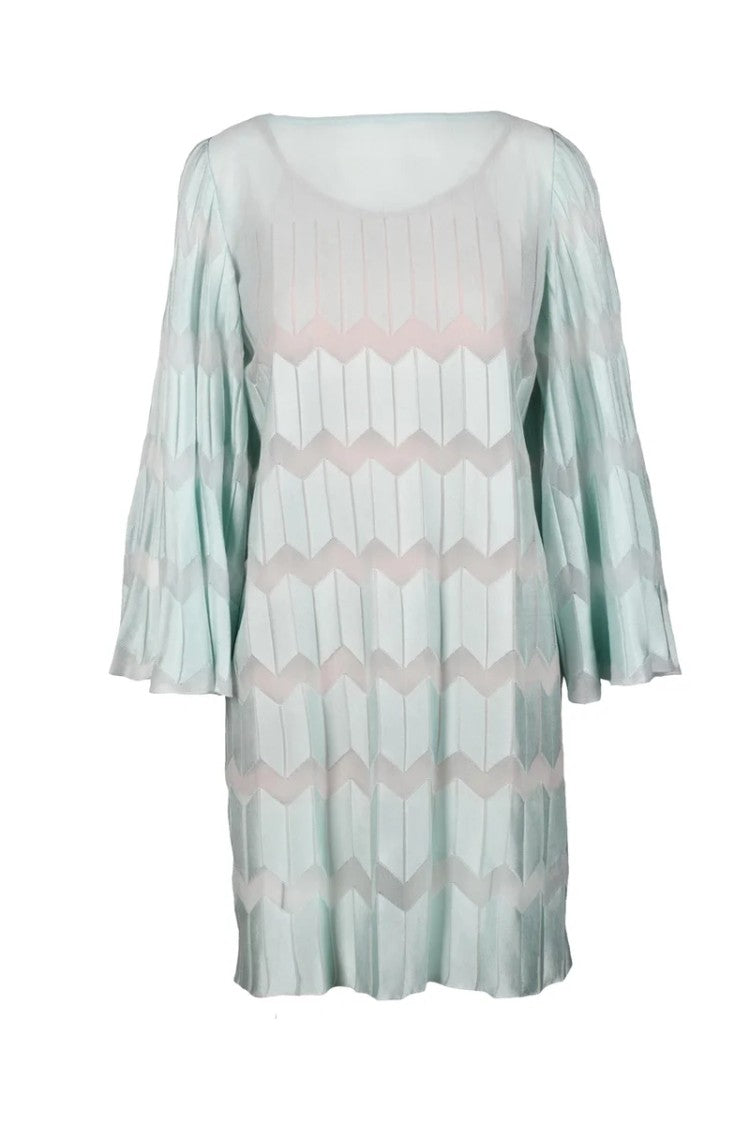 Antonino Valenti Yayoi Kusama Dress - Aqua Green