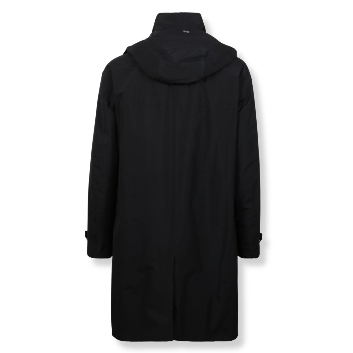 Herno Streamlined Long Parka With Hood And Full-Length Closure