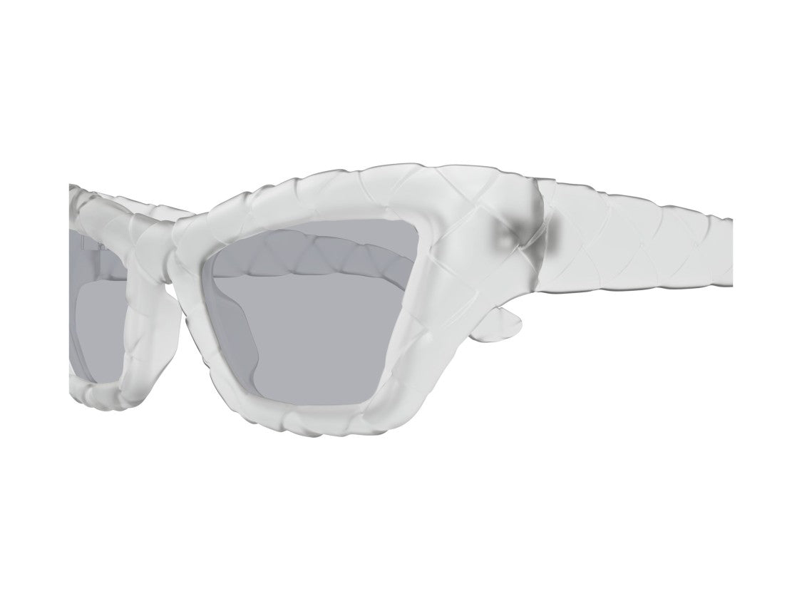 Bottega Veneta Bv1438s Woven Oversized Cat-Eye Sunglasses