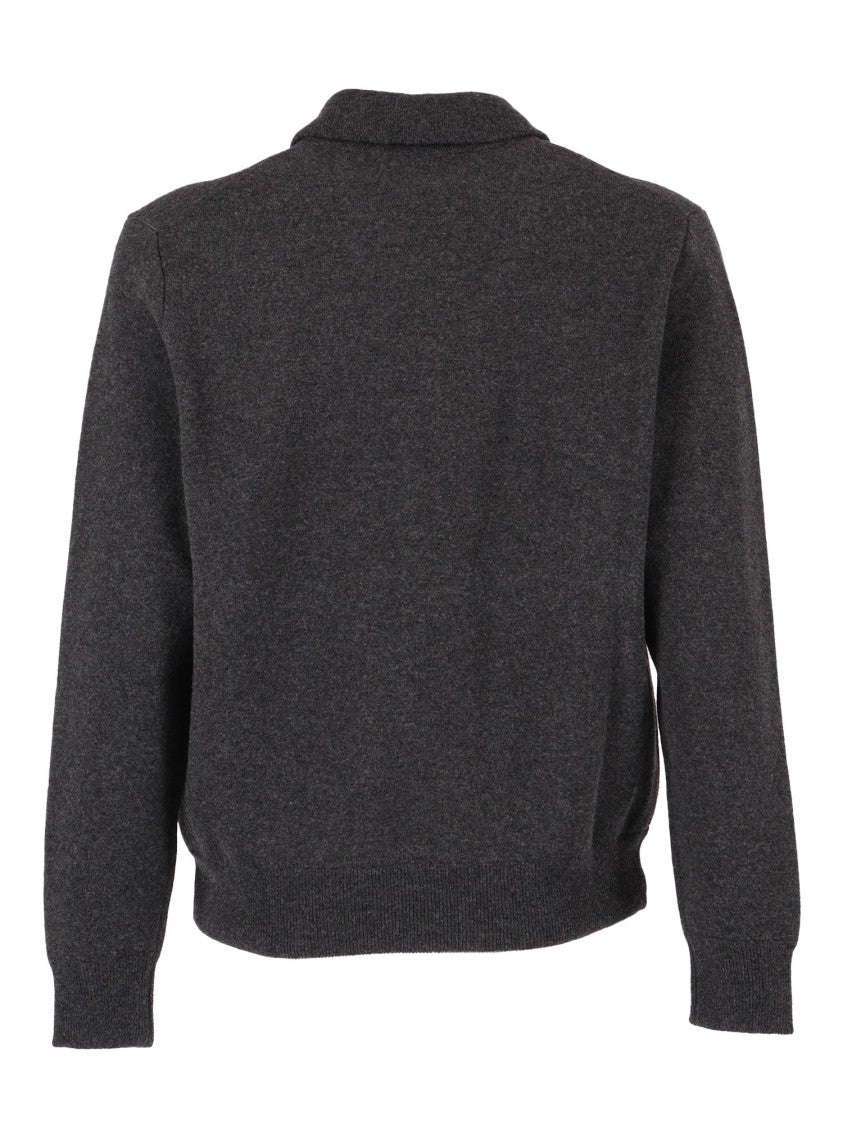 Lardini Men's Double Knit Bomber Jacket