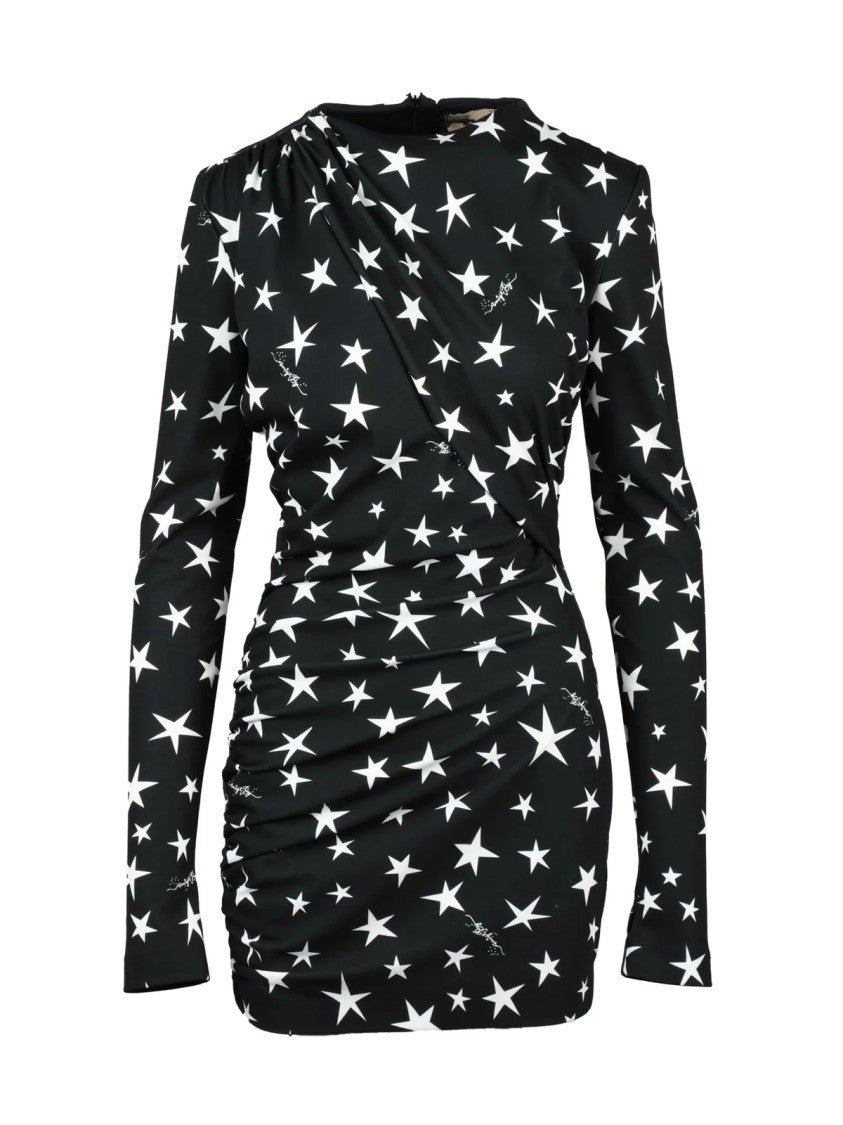 Aniye By Close-Fitting Mini Dress With All-Over Star Pattern