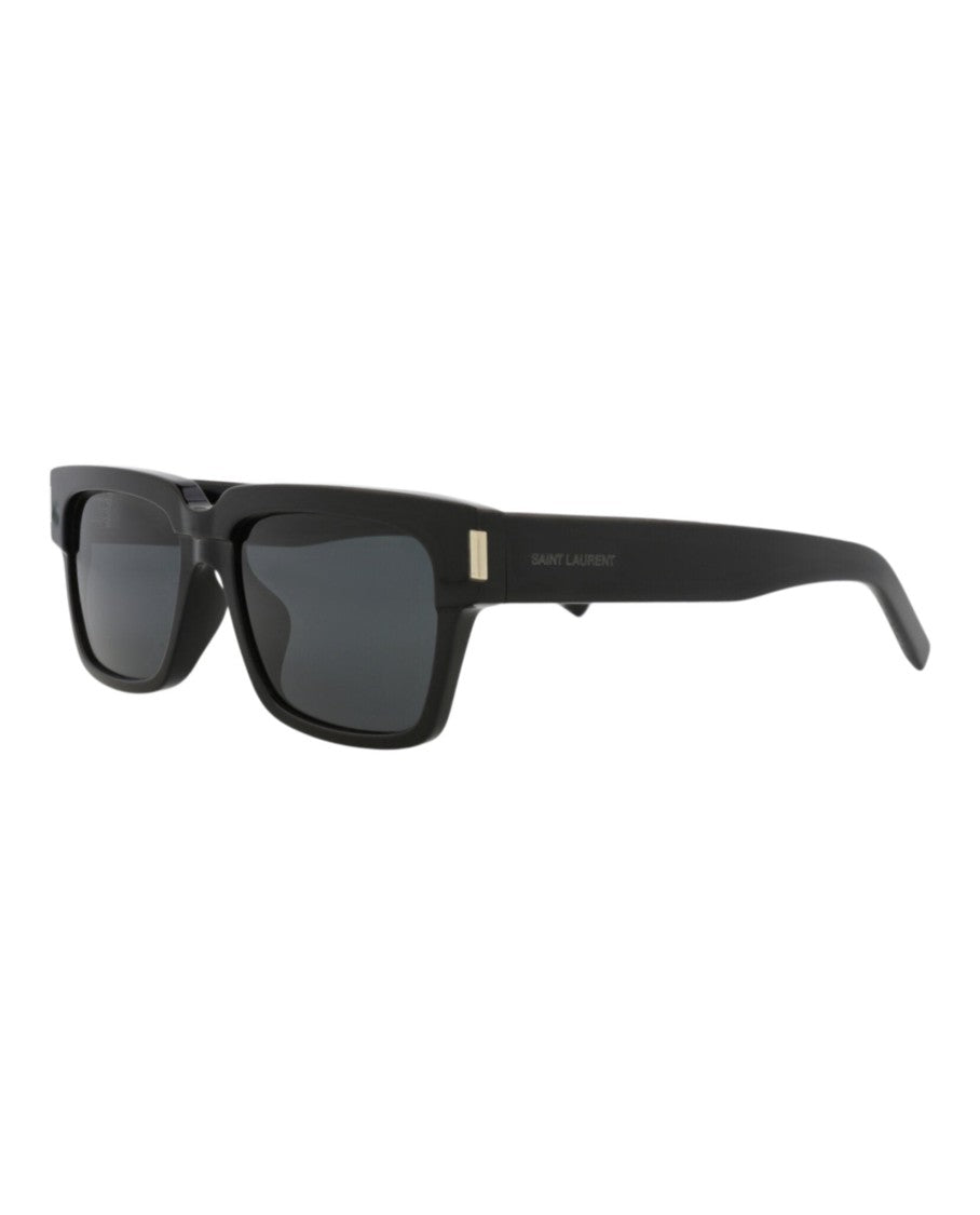 Saint Laurent Square-Frame Recycled Acetate Sunglasses