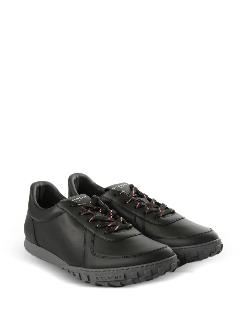 Givenchy Glide Runner Black Calf Leather Sneakers