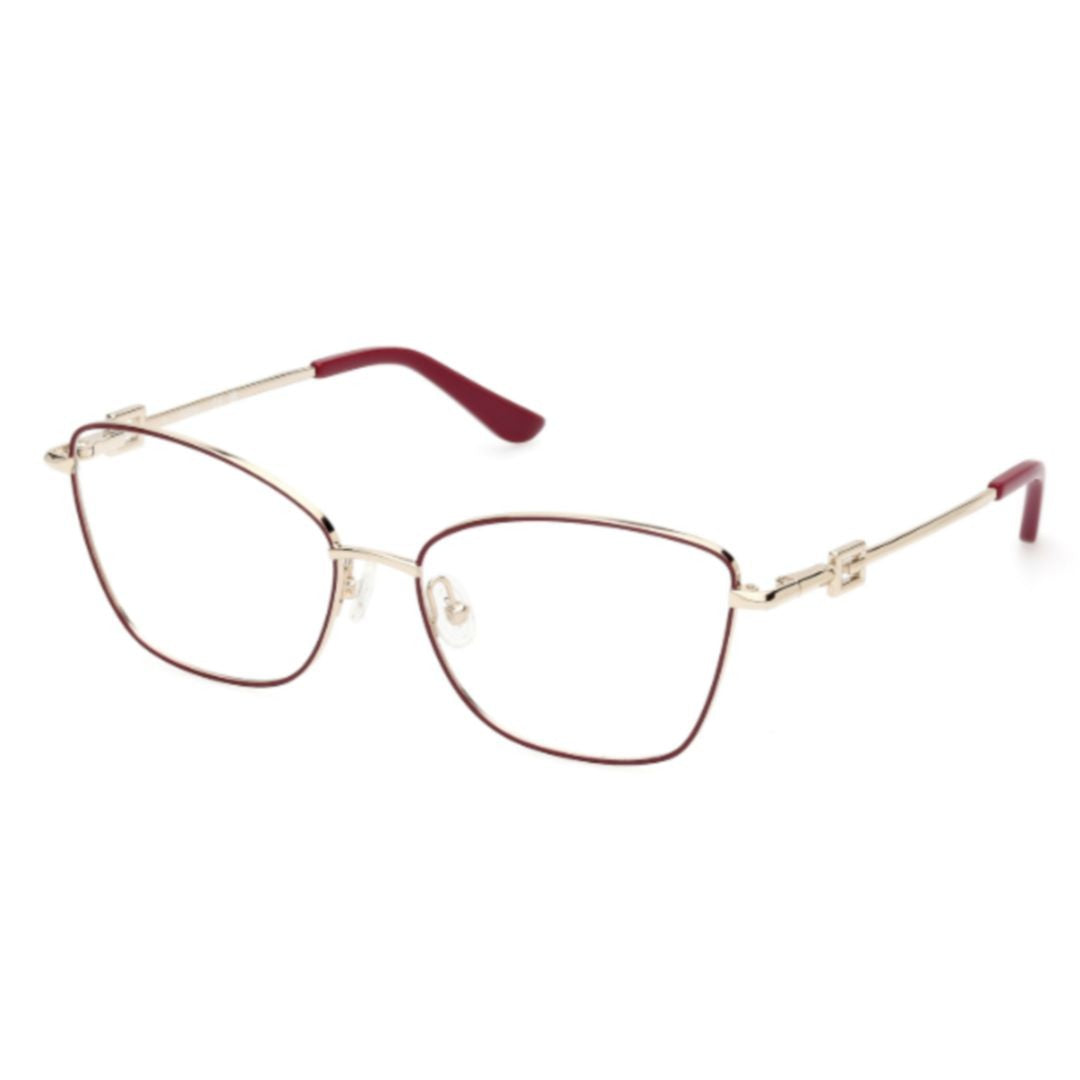 Guess Gu2974 Cat-Eye Metal Frame Eyeglasses