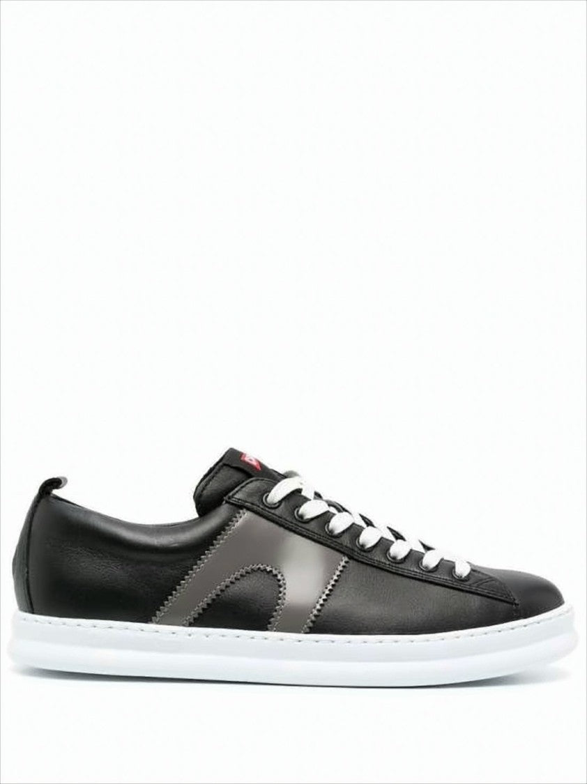 Camper Low-Top Sneakers With Calf Leather Upper