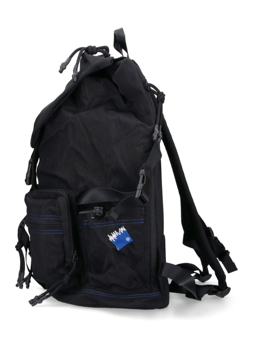 Ader Error Structured Black Bag With Smooth Texture And Clean Lines