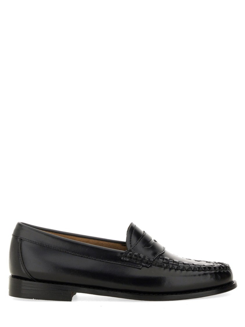 G.H. Bass Classic Black Leather Penny Loafer