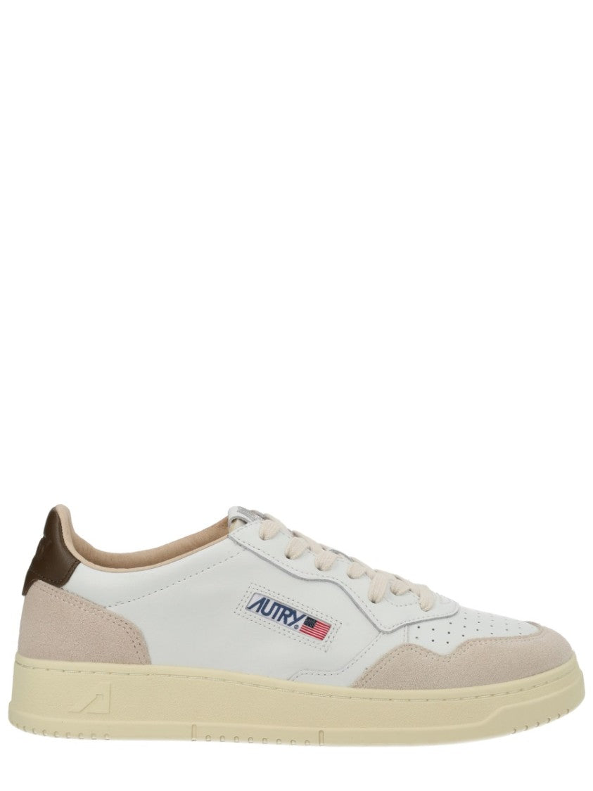 Autry Medalist Low Retro Suede Overlays Sneakers