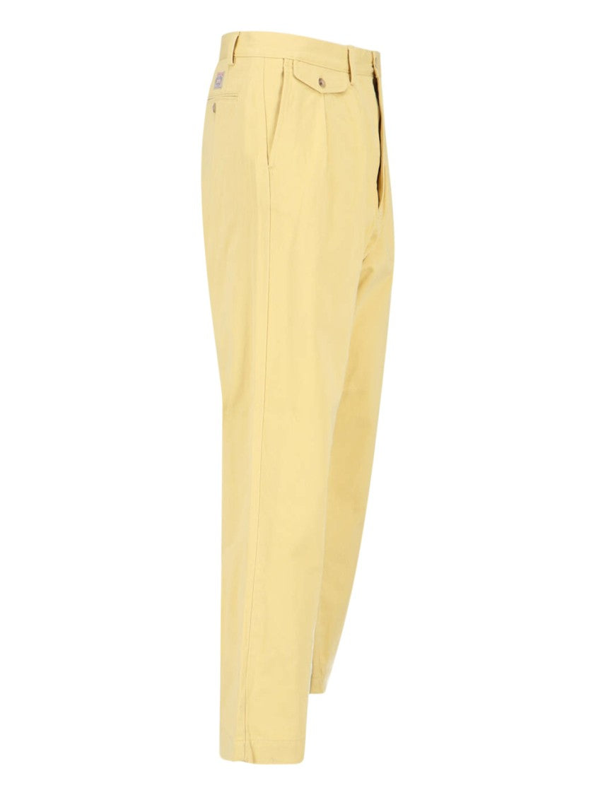 Polo Ralph Lauren Straight-Leg Trousers In Vibrant Yellow